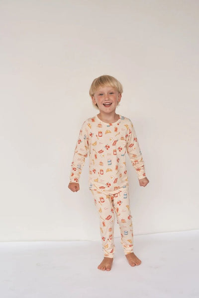 Bambi & Birdie Classic PJ Set - Breakfast in Bed