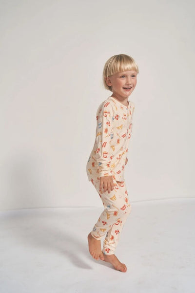 Bambi & Birdie Classic PJ Set - Breakfast in Bed