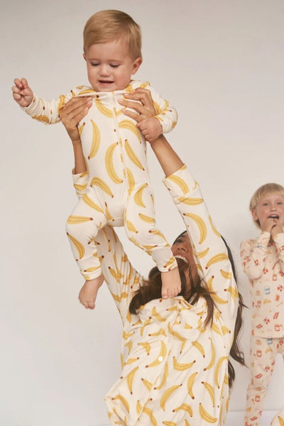 Bambi & Birdie Bamboo Zipper Sleeper - Go Bananas