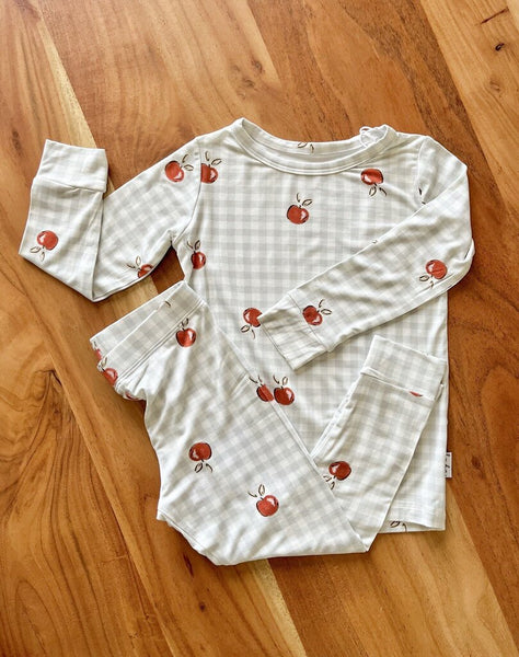Little Luba Apple Pie 2-Piece PJ Set