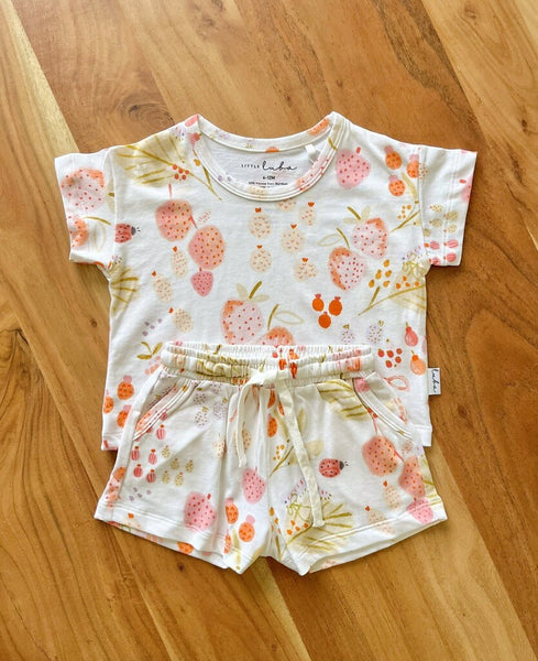 Little Luba Dreamy Garden Tee
