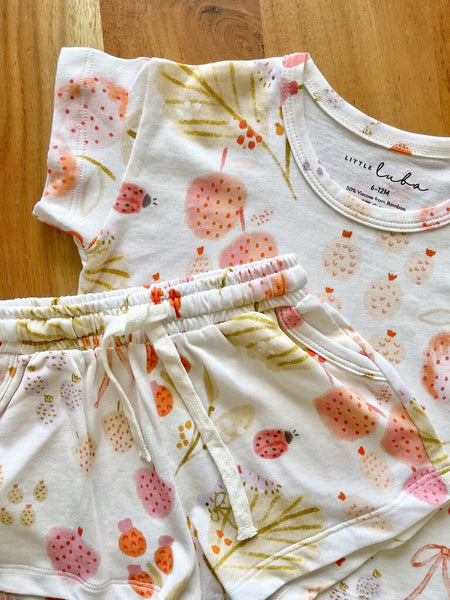 Little Luba Dreamy Garden Shorts