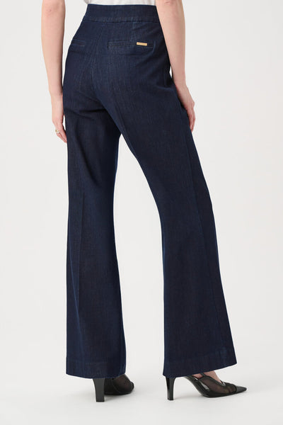 Joseph Ribkoff 'Chloe' High-Rise Wide Leg Jeans