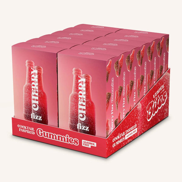Vesper Bites Cherry Fizz Cocktail Gummies