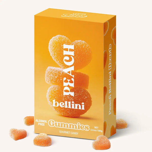 Vesper Bites Peach Bellini Cocktail Gummies