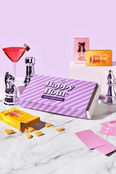 Vesper Bites Happy Hour Cocktail Gummies Gift Box