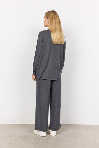 Soyaconcept 'Biara 1' Long Sleeve Top - Dark Earth