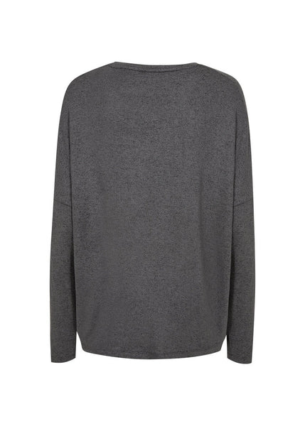 Soyaconcept 'Biara 1' Long Sleeve Top - Dark Earth