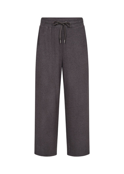 Soyaconcept 'Biara 74' Wide Leg Pants - Dark Earth