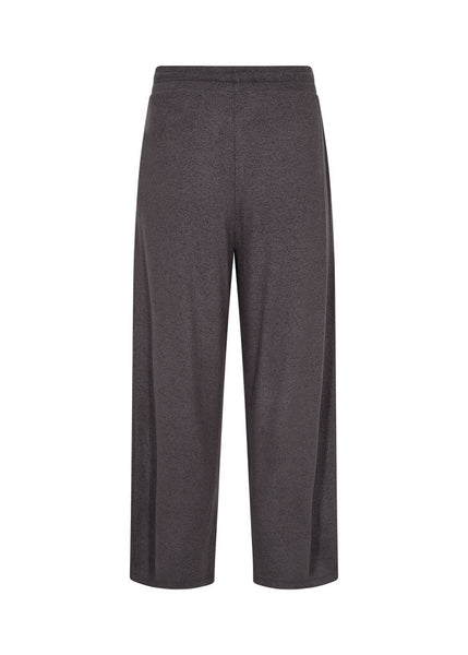 Soyaconcept 'Biara 74' Wide Leg Pants - Dark Earth