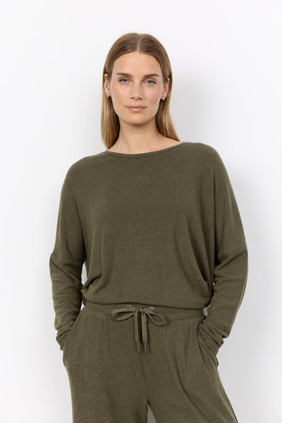 Soyaconcept 'Biara 1' Long Sleeve Top - Grape Leaf