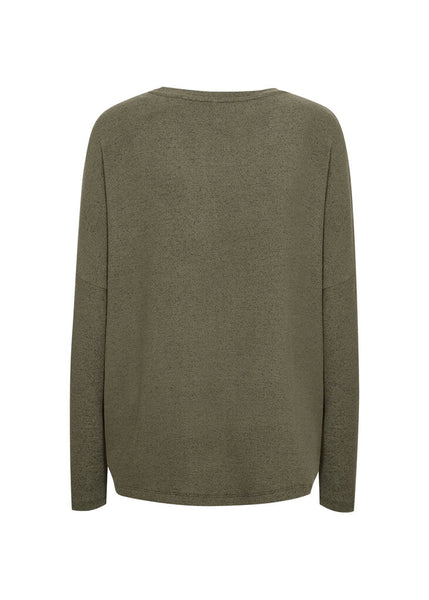 Soyaconcept 'Biara 1' Long Sleeve Top - Grape Leaf
