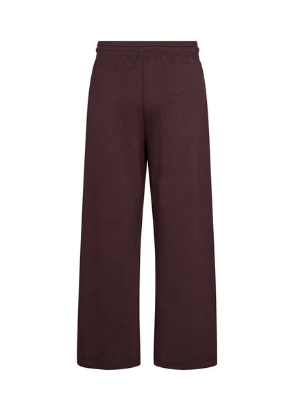 Soyaconcept 'Banu 33' Wide Leg Pants - Chocolate Plum