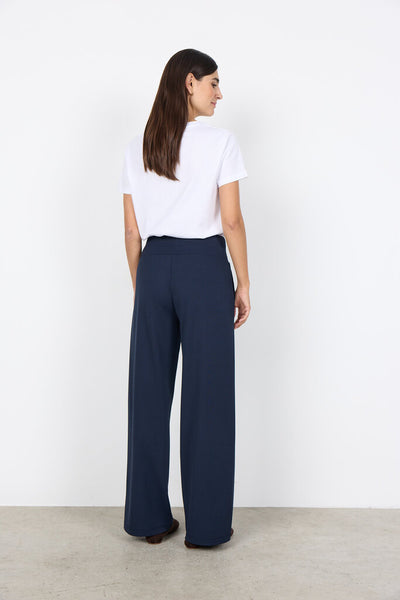 Soyaconcept 'Siham 48' Wide Leg Pants - Navy