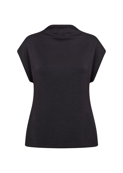 Soyaconcept 'Banu 314' High Neck Sleeveless Top - Black