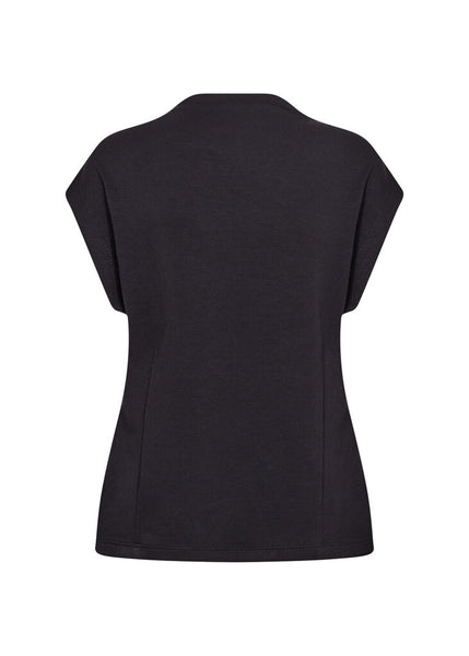 Soyaconcept 'Banu 314' High Neck Sleeveless Top - Black