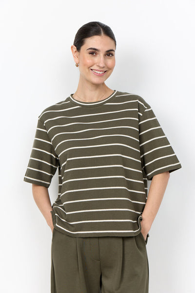 Soyaconcept 'Gerta' Knit Stripe Tee