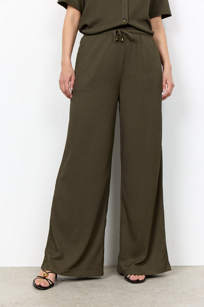 Soyaconcept 'Delal 4' Textured Wide Leg Pant