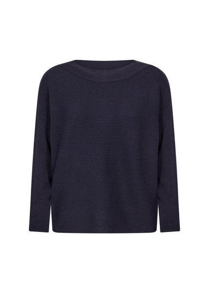 Soyaconcept 'Dollie 663' Boatneck Sweater - Navy