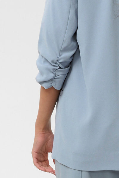 Soaked in Luxury 'Shirley' Blazer - Ashley Blue