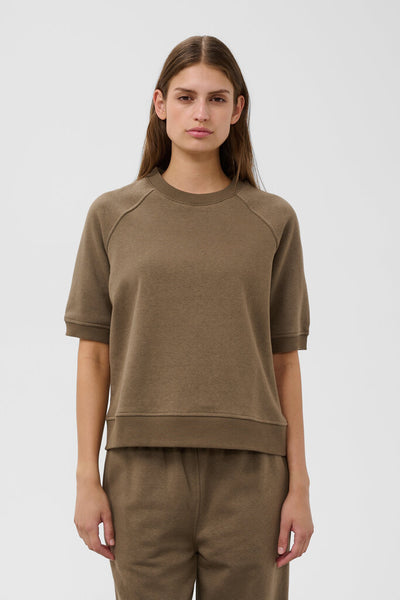 Soaked in Luxury 'Rolanda' Short Sleeve Sweatshirt