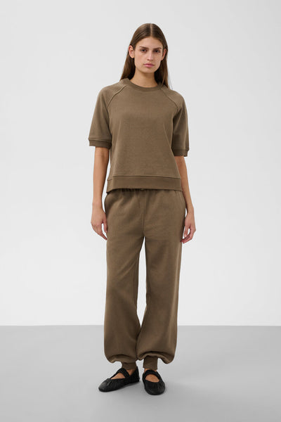 Soaked in Luxury 'Rolanda' Short Sleeve Sweatshirt