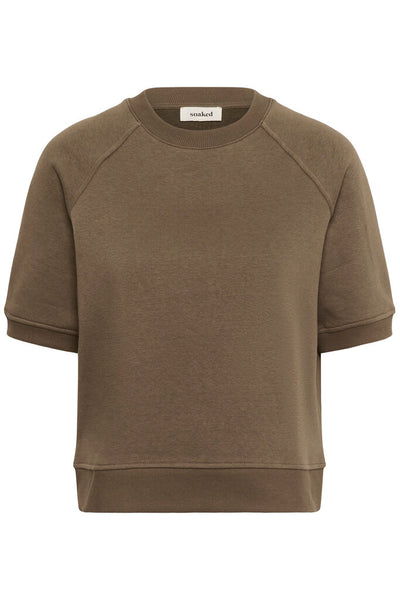 Soaked in Luxury 'Rolanda' Short Sleeve Sweatshirt
