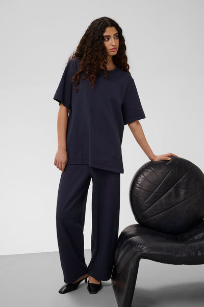 Soaked in Luxury 'Hevanne' Cotton Knit Barrel Pants