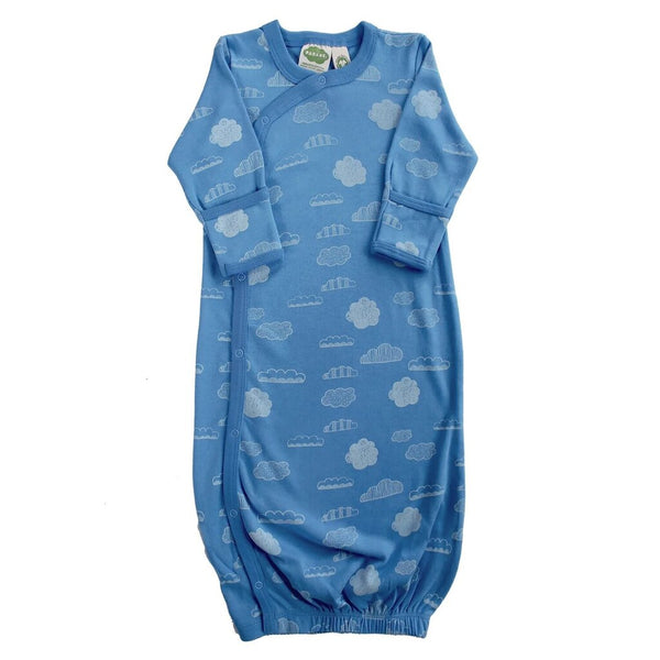 Parade Organics Cotton Baby Gown - Cloud