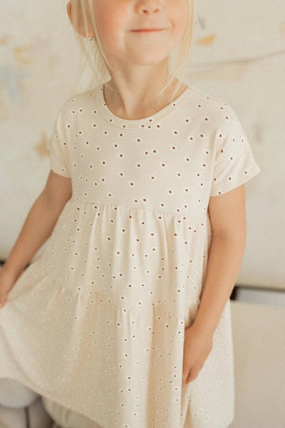 Jax + Lennon Kids Double Ruffle Dress