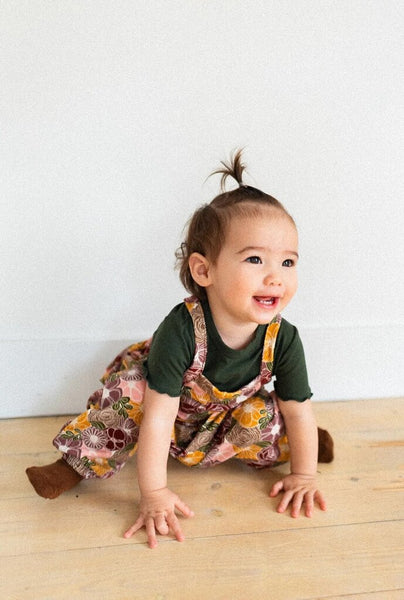 Jax + Lennon Kids Terry Relaxed Jumper - Autumn Garden