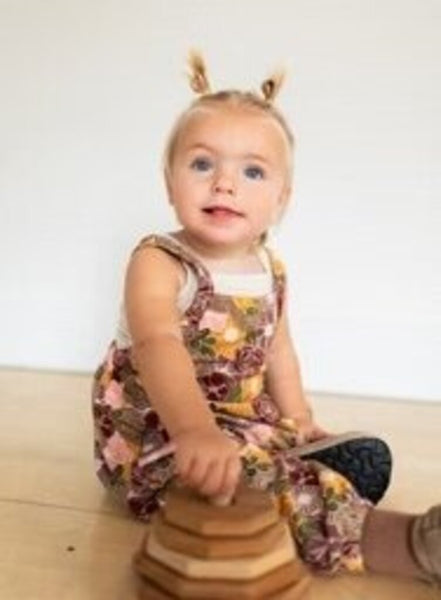 Jax + Lennon Kids Terry Relaxed Jumper - Autumn Garden