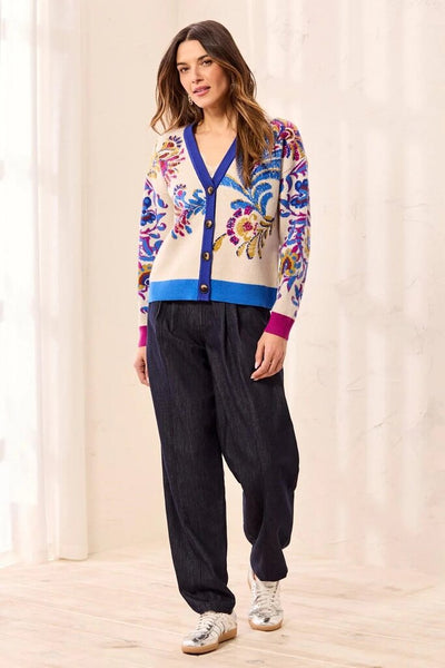 Tribal 'Chantilly' Jacquard Cardigan