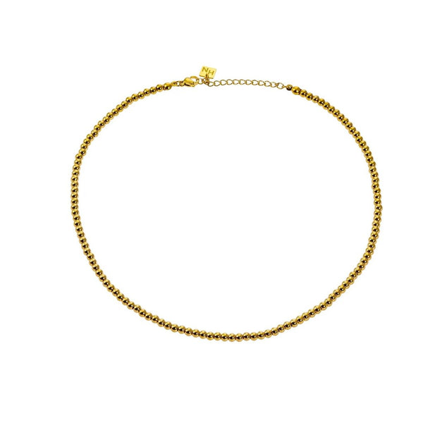 Hackney Nine 'Rikko' Ball-Beads Contemporary Chain Necklace