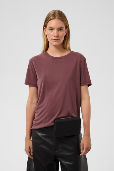 Soaked in Luxury 'Columbine' Crew Neck Tee - Huckleberry