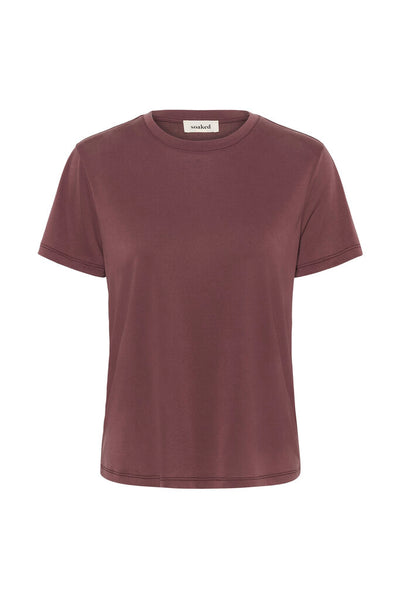 Soaked in Luxury 'Columbine' Crew Neck Tee - Huckleberry