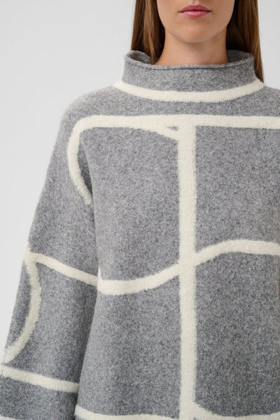 Soaked in Luxury 'Sorea Mono' Mock Neck Sweater