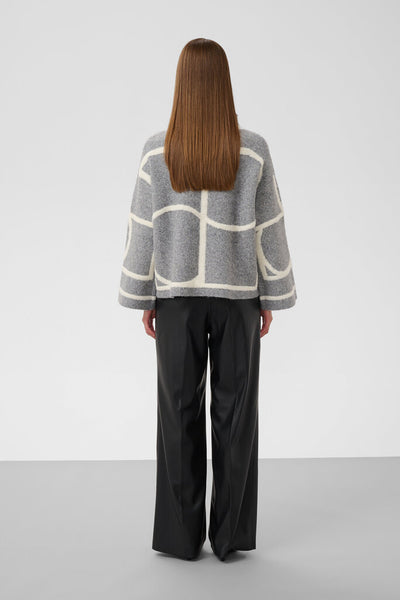 Soaked in Luxury 'Sorea Mono' Mock Neck Sweater