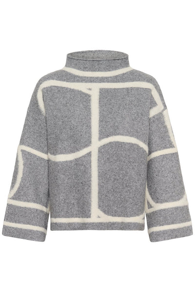 Soaked in Luxury 'Sorea Mono' Mock Neck Sweater