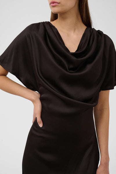 Soaked in Luxury 'Evilia' Satin Maxi Dress