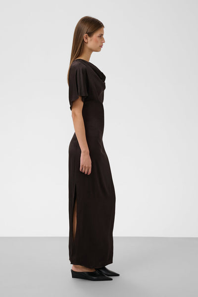 Soaked in Luxury 'Evilia' Satin Maxi Dress