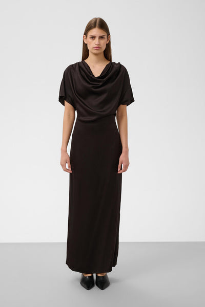 Soaked in Luxury 'Evilia' Satin Maxi Dress