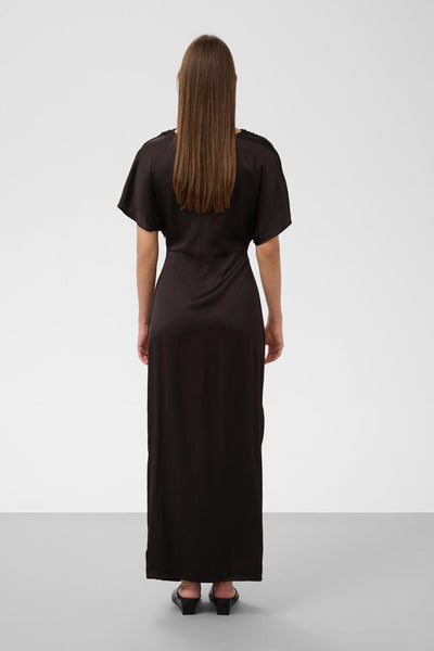 Soaked in Luxury 'Evilia' Satin Maxi Dress
