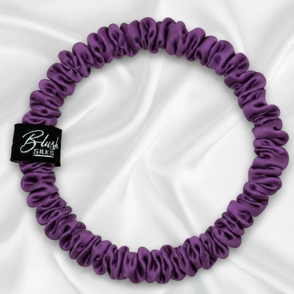 Blush Silks Mini Scrunchie