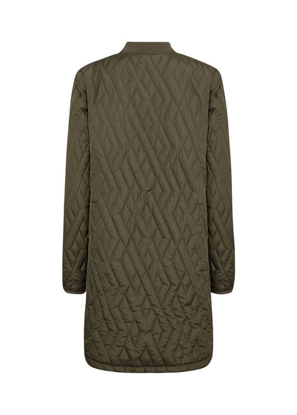 Soyaconcept 'Fenya 10' Quilted Jacket - Forest Night