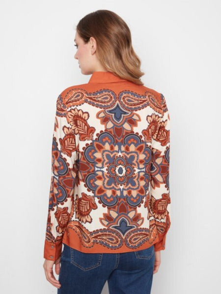 Charlie B Boteh Print Button-Up Shirt