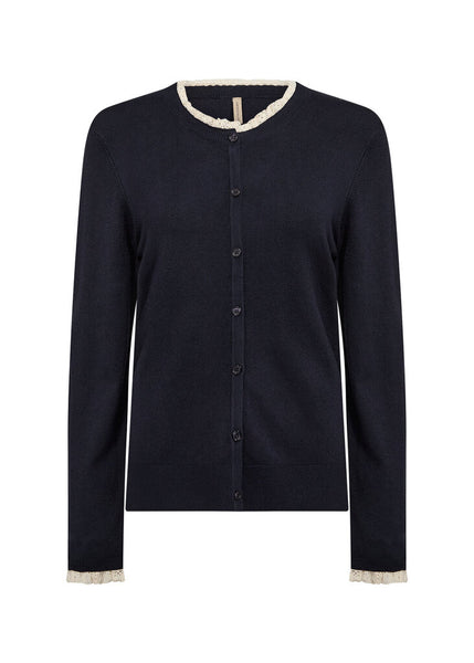 Soyaconcept 'Dollie 828' Lace Collar Cardigan