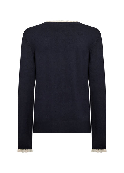 Soyaconcept 'Dollie 828' Lace Collar Cardigan