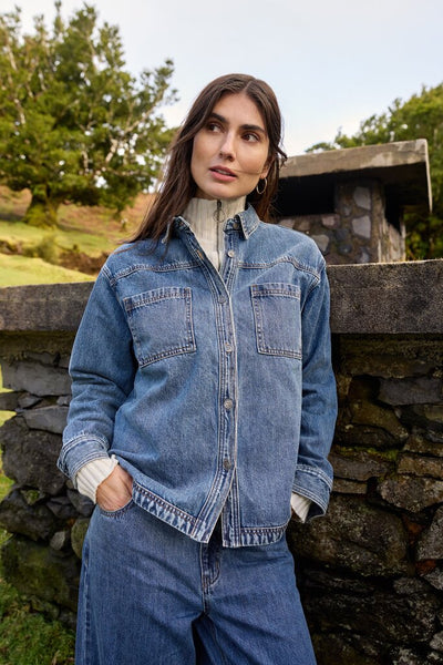 Soyaconcept 'Heda 1' Collared Denim Shirt