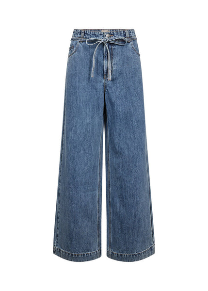 Soyaconcept 'Heda 2C' Belted Wide Leg Jeans